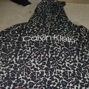 Calvin Klein pull over hoodie